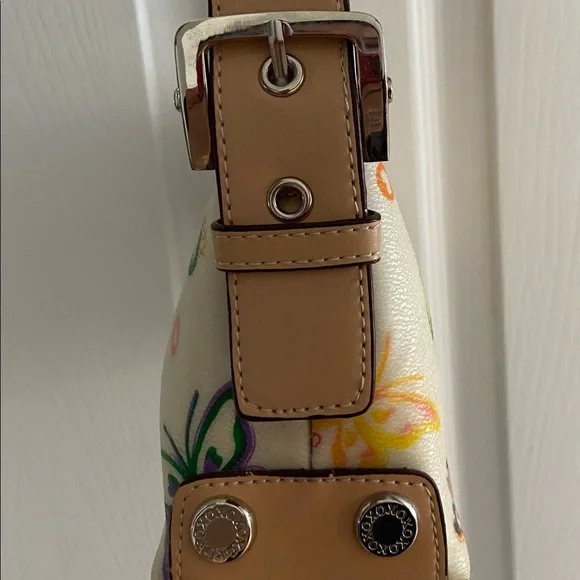 Y2K Xoxo shoulder bag with butterflies - Picture 3 of 7